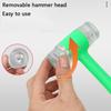 Ergonomic Handle Double-Faced Hammer Multi-functional Iron Head Hammer Rubber Hammer Woodwork