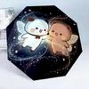 Space Friends 8-Frame for Travel, camping, Casual Lightweight Portable Umbrella, Essential for every family Holidays Birthday Gift
