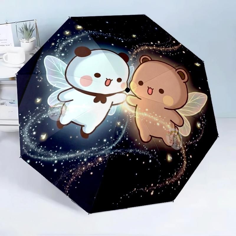 Space Friends 8-Frame for Travel, camping, Casual Lightweight Portable Umbrella, Essential for every family Holidays Birthday Gift