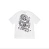 Camiseta Gráfica Oversize Unisex 2025 Mezcla de Algodón Manga Corta Camiseta Adolescentes Adultos