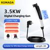 NEW ROMADA 3.5KW 16A Portable EV Charger with 3M-10M Cable SAE J1772 TYPE 1 EVSE EU Plug Safe Charging for Electric Vehicles
