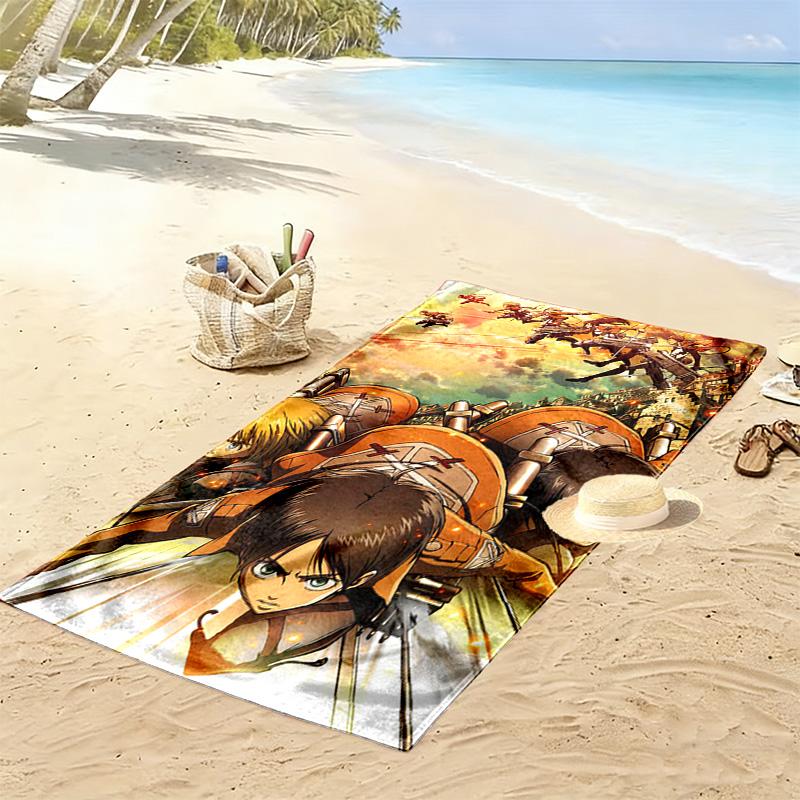 Guardians Honor: Swords United beach towel Beach towel for vacation photos Outdoor camping Outdoor pool towel Absorbent bath towel swim Fashion beach