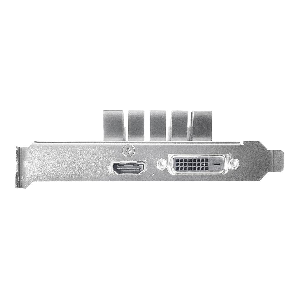 ASUS GeForce GT 1030 2GB GDDR5 Low Profile Graphics Card for Silent HTPC Builds (with IO Port Bracket) - Black