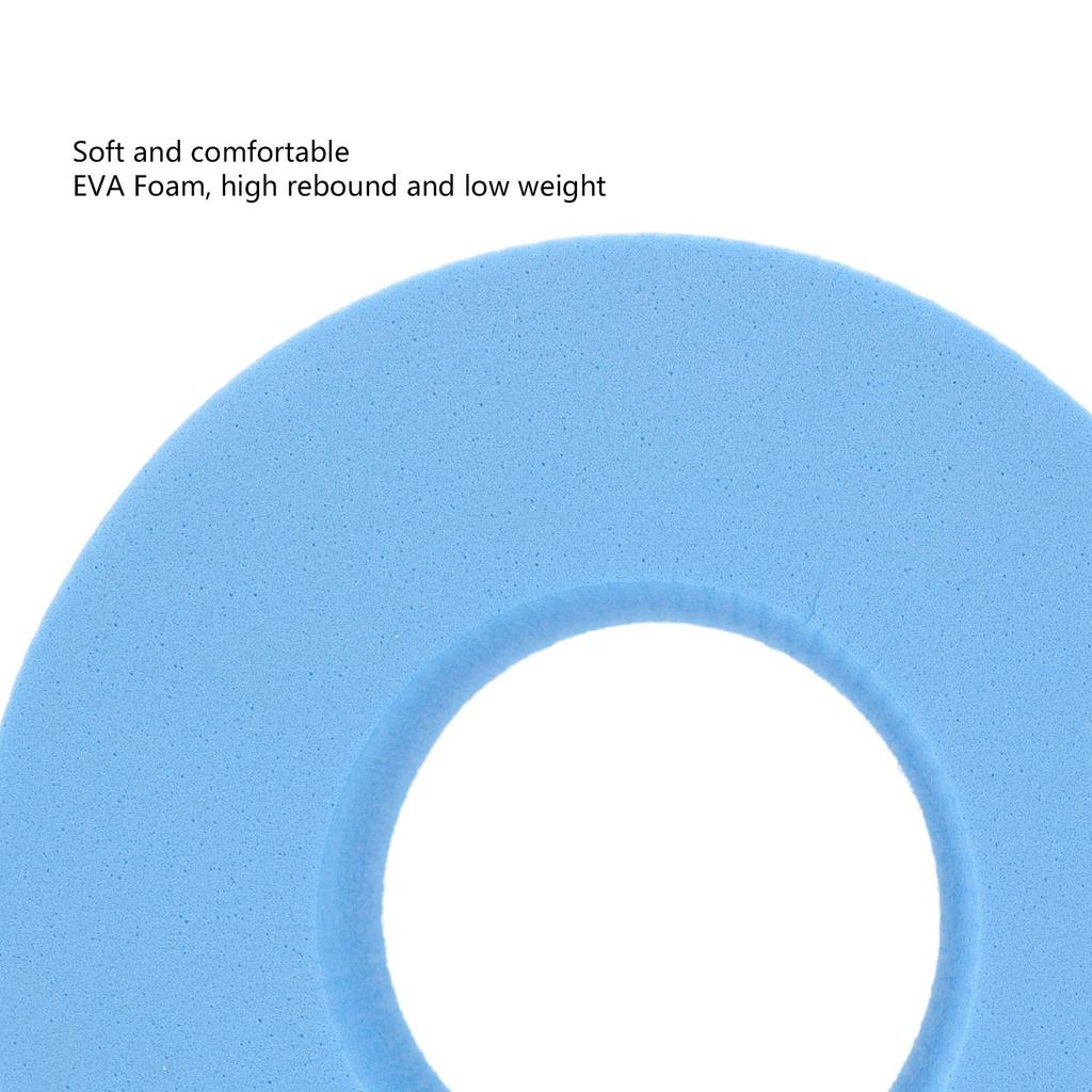 2 Stück EVA Schaumstoff Schwimm-Wasser-Manschetten Wassergymnastik Schwimmring Knöchel Arme Gürtel mit Schnellverschluss für Schwimm-Fitness-Training