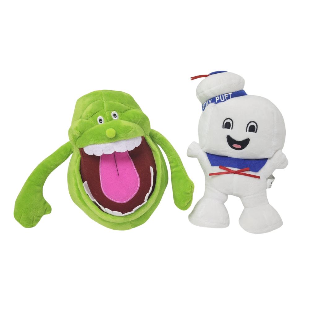 Ghostbusters Big White Captain Plush Doll, Ghost Eater Green Ghost White Ghost Muppet Toy