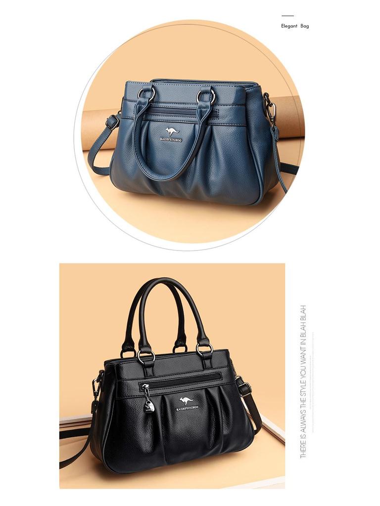 2023 Women's Stylish Large Capacity Handbag - Perfect for Middle-Aged Mothers, Single Shoulder, Crossbody