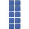 10Pcs Blue Clean Towel Square Soft Microfiber Towel Home Kitchen Cleaning Supplies