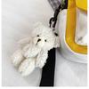 Women's Bag, New Small Square Bag, Fashionable Splicing Canvas Portable Messenger Bag