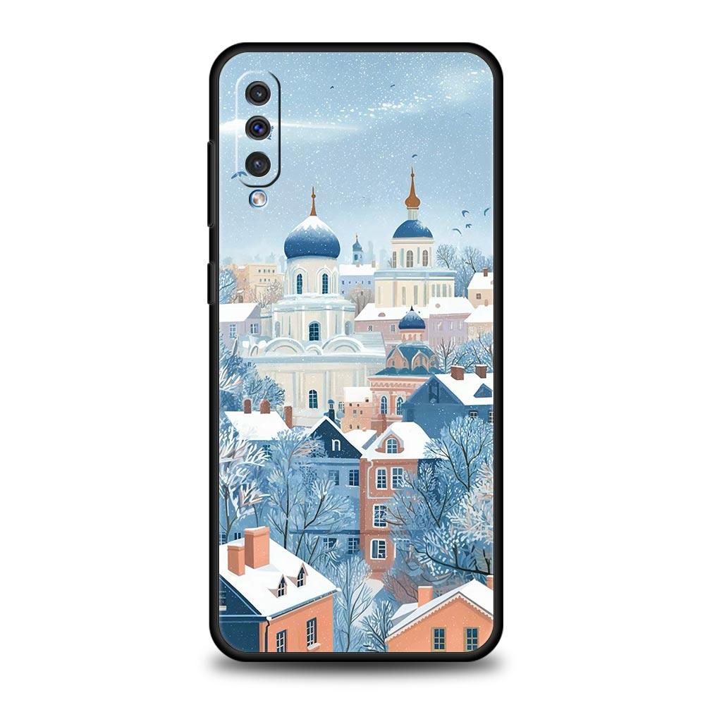 

Cartoon Christmas Style Case For Samsung A26 A36 A56 A54 A52 A50 A70 A40 A12 A14 A16 A22 A24 A42 A34 A32 5G A04s A06 5G Cover Samsung A14 5G
