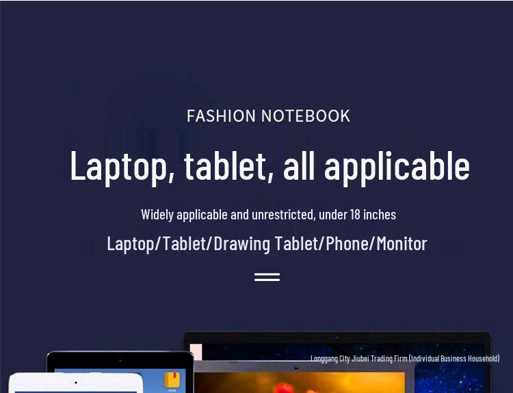 2025 Rotatable Laptop Cooler: Foldable Double-Layer Support with Adjustable Fan.