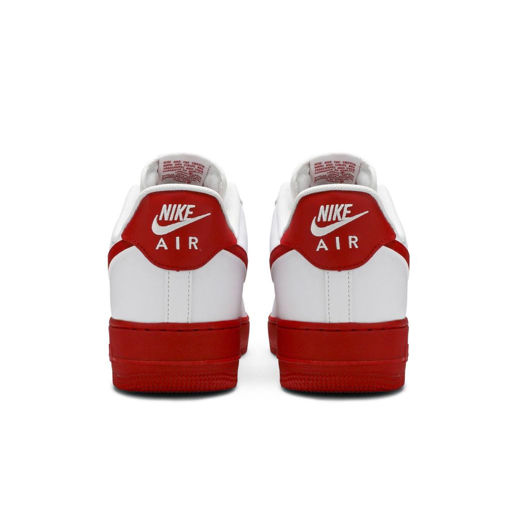 Nike Air Force 1 Low 'White Red Sole' (Unisex) White / University Red Skateboard Shoes CK7663 102