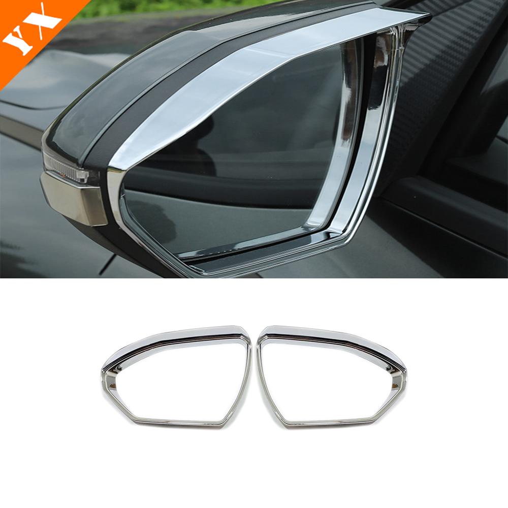 Carbon Chrome Trim For Tucson NX4 N Line -2023 Car Side Mirror Rear View Mirror Sticker Cover Protector Garnish