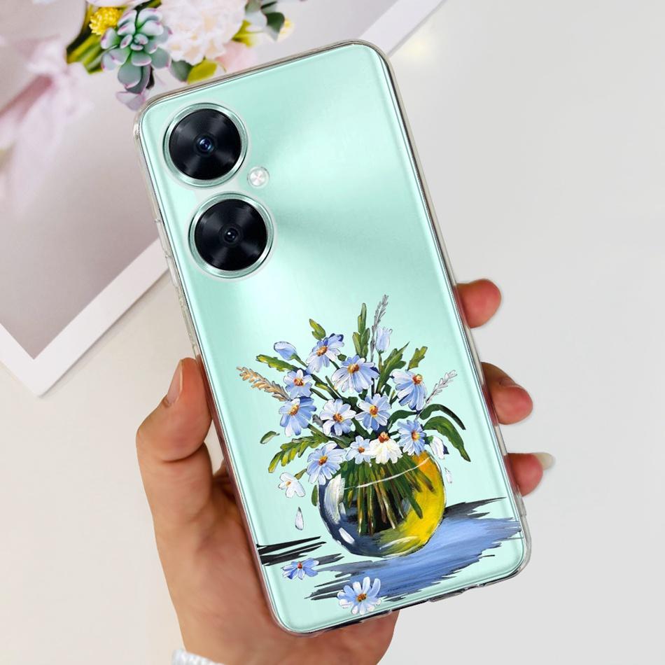 Fashion Elegant Pattern Phone Case For Huawei Nova 11i Soft Silicone TPU Back Cover For Huawei Nova11i 4G MAO-LX9