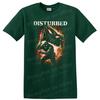 Disturbed Warrior Graphic T Shirt Retro Rock Heavy Metal Album Art Tee