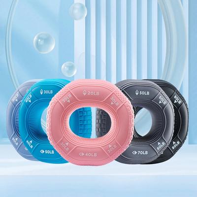Hand Grippers,3 Level Resistance Silicone Hand Exerciser For Arm Strength,Hands Rehabilitation Training Silicone Grip Rings