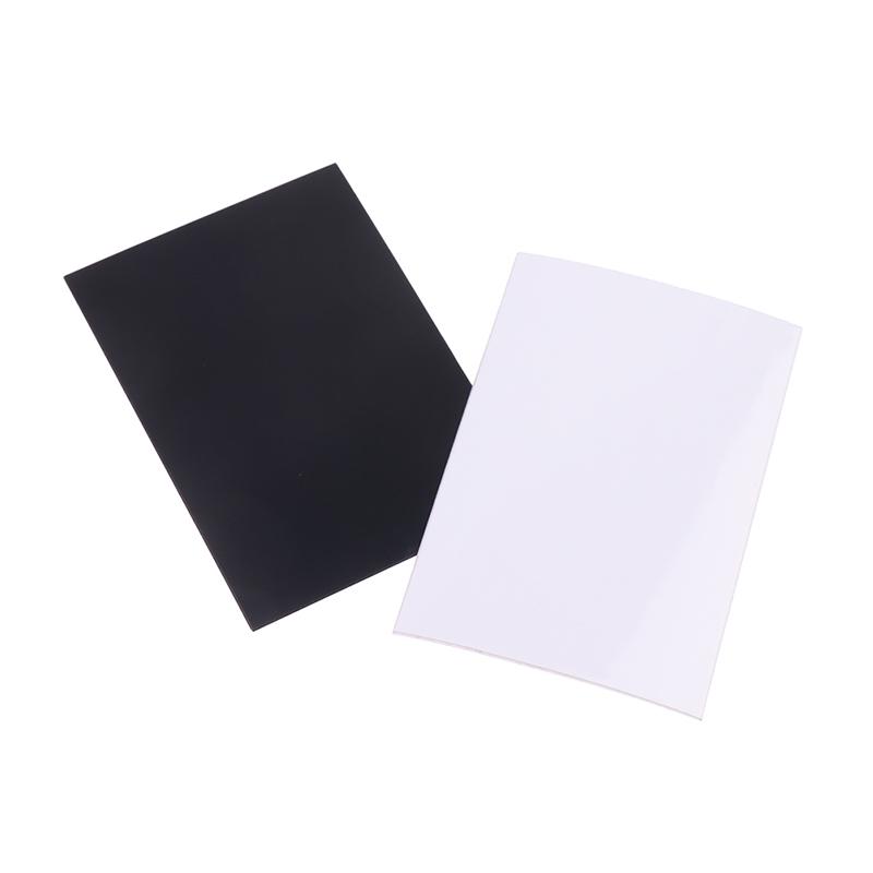 1PC Black White Mouse Foot Sticker 70*100mm 0.6mm Thickness PTFE For DIY Gaming Mouse Feet Mouse Skates