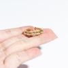 2026 Trend Diamond-set Narrow Opening Cross Flower Ring, The Same Ring for Men and Women, Jewelry Accessories