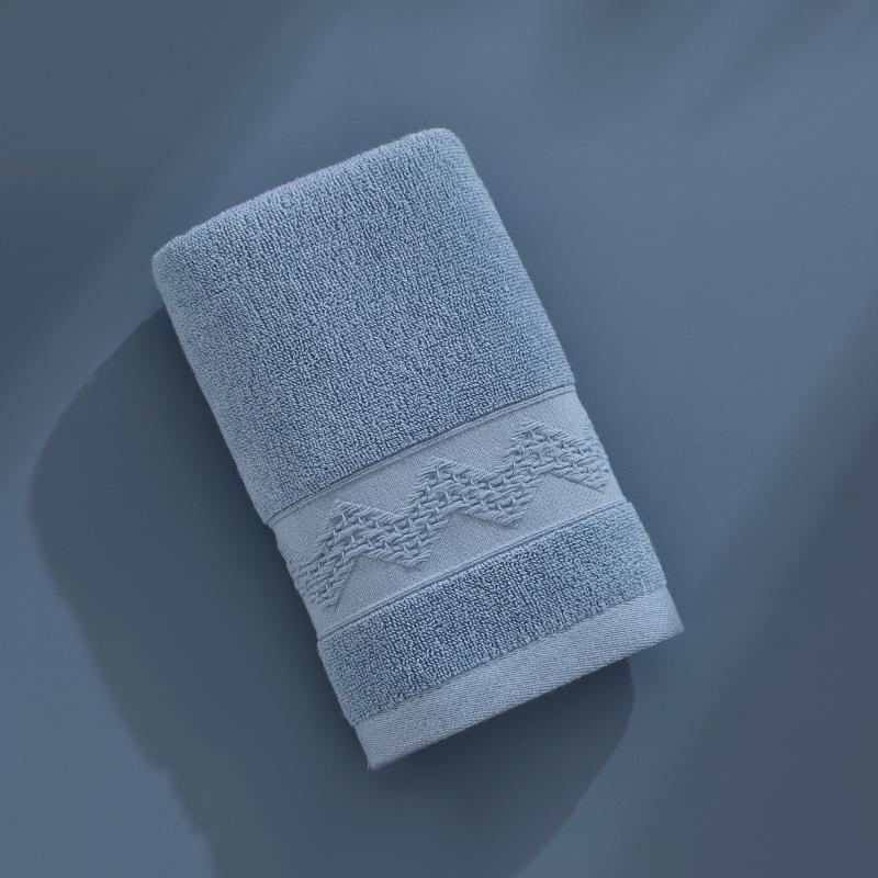 

7a Antibacterial Pure Cotton Towel: Class A, Thickened, Highly Absorbent, No Shedding, Suitable for Face Washing and Bathing, Unisex. 35*75cm±2