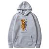 Men's Violent Bear Print Hoodie - Trendy European Fashion Pullover