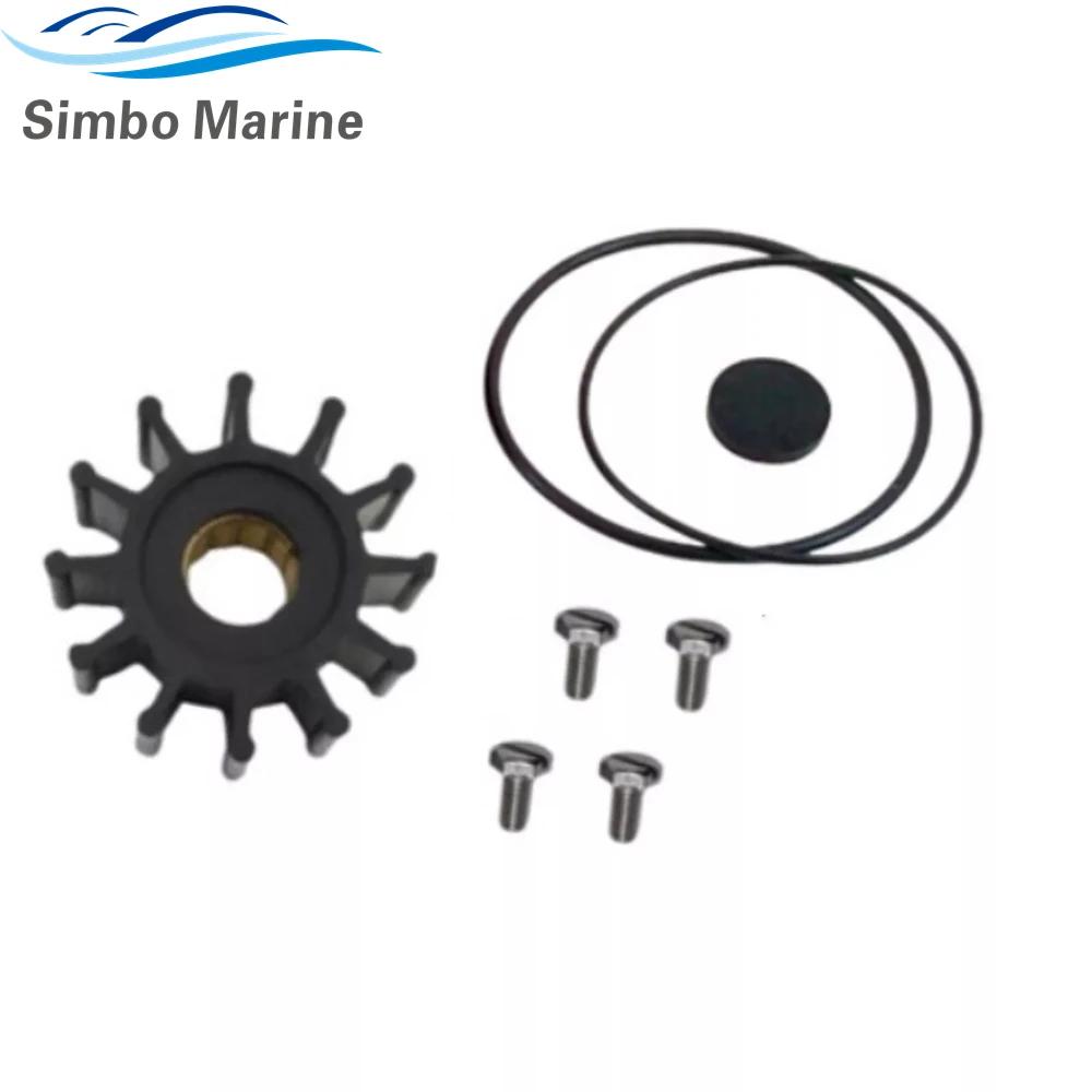 129670-42610 For Yanmar Sea Water Pump Impeller Kit 129470-42530 129470-42531 129470-42532 Marine Diesel 3JH 4JH 18-3081