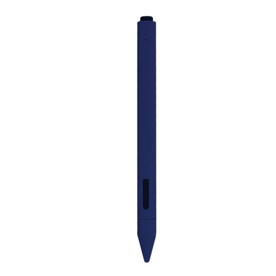 

Soft Silicone Touch Pen Cover Case Protector Sleeve for Microsoft Surface Stylus темно-синий