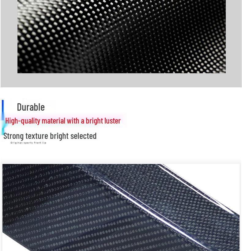 McLaren 720S Dry Carbon Fiber Front Lip Upgrade