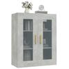 Vidaxl Wall Cabinet, Concrete Grey, 69.5X34X90 Cm