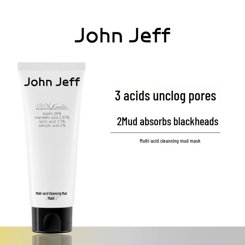 

John Jeff Multi-Acid Deep Cleansing Clay Mask