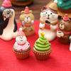 Babbo Natale Giapponese Ornamenti Natalizi in Resina Fatti a Mano