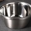 Stainless Steel Strainer Bowl Multipurpose Draining Basin With Grater Food Drainer Mixing Bowl Set For Meal Prep Salad Making