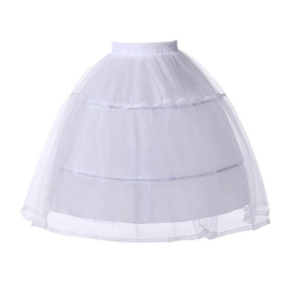 Elastic Waist Crinoline Underskirt 42cm Ball Gown Underskirt Lolita Petticoat Party Dance