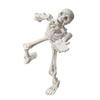 3D Printed Skeleton Action Figure Plastic Articulated Skeleton Toy with Movable Joints Collectible Action Figure for Desktop Decor