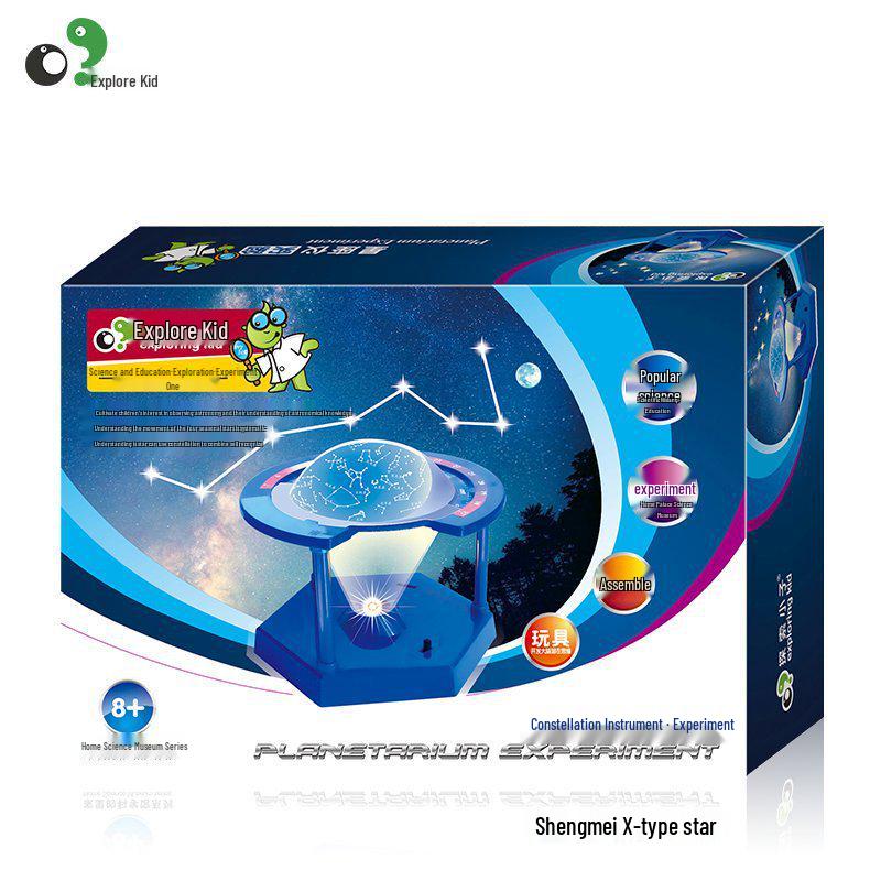 Kid's Science Magic Cube: Educational DIY Experiment Set