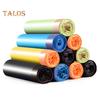 10 Rolls/150 Pieces Trash Bags High-Density Drawstring Garbage Bags Easy Tear-off Waste Bags for Toilets Homes Offices Kitchens