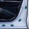 SEAMETAL 12pcs Car Door Shock Absorber Sound Absorbing Adhesive Closing Door Anti-Collision Strip Bumper Sticker