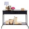 Console - GIFT DECOR - S3609231 - Métal Noir - 43 x 121 x 84,5 cm - Multicolore