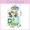 Mini Capsule Vending Machine Toy For Kids Plastic Collectible Gacha Capsule Fun Gift