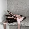 Heels Female Pointed Toe Slingbacks Ladies Pumps Shoes New In 2025 Designer Footwear Women High Heels Shoes