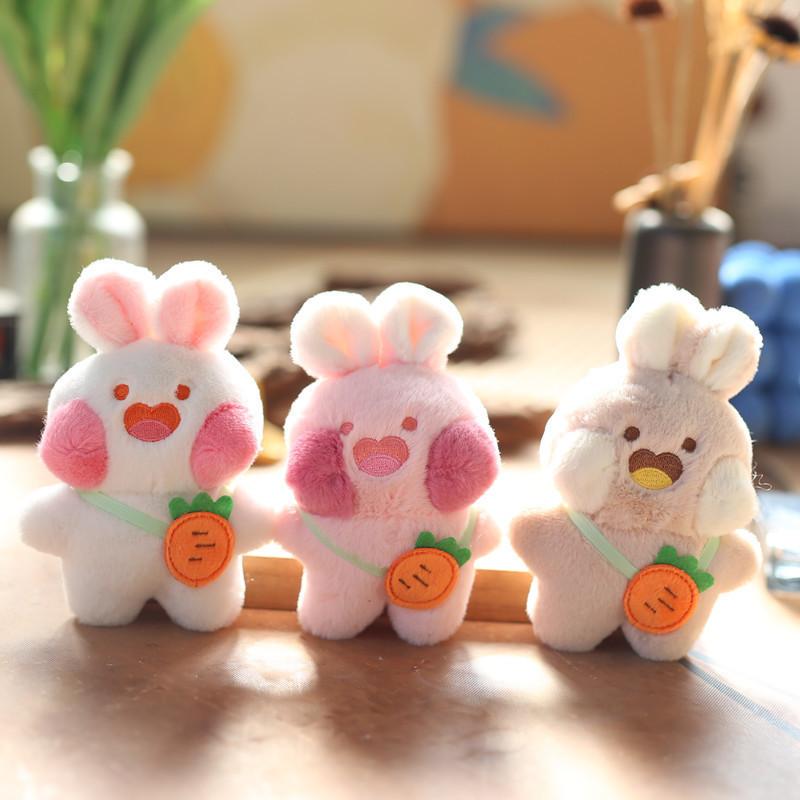 Adorable Cute Bunny Plush Toy Adornments Perfect For Bags Keychains And Gifts