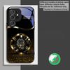 Purple Four Leaf Flower For Samsung Galaxy S20 FE S21 22 23 Plus S24 Ultra S25 Edge S24Ultra For Magsafe Glass Phone Casee