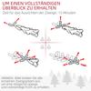 Artificial Christmas Tree, Realistic Look, Flame-Retardant, Sturdy Metal Base, 183 cm, Green