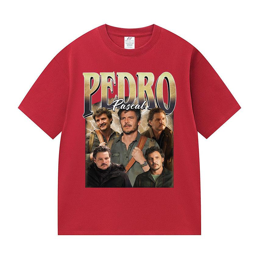 

90s Pedro Pascal Vintage Graphic T Shirt Unisexs Women Harajuku Fashion Summer Tshirt Casual Cotton Oversized Tshirt Streetwear S