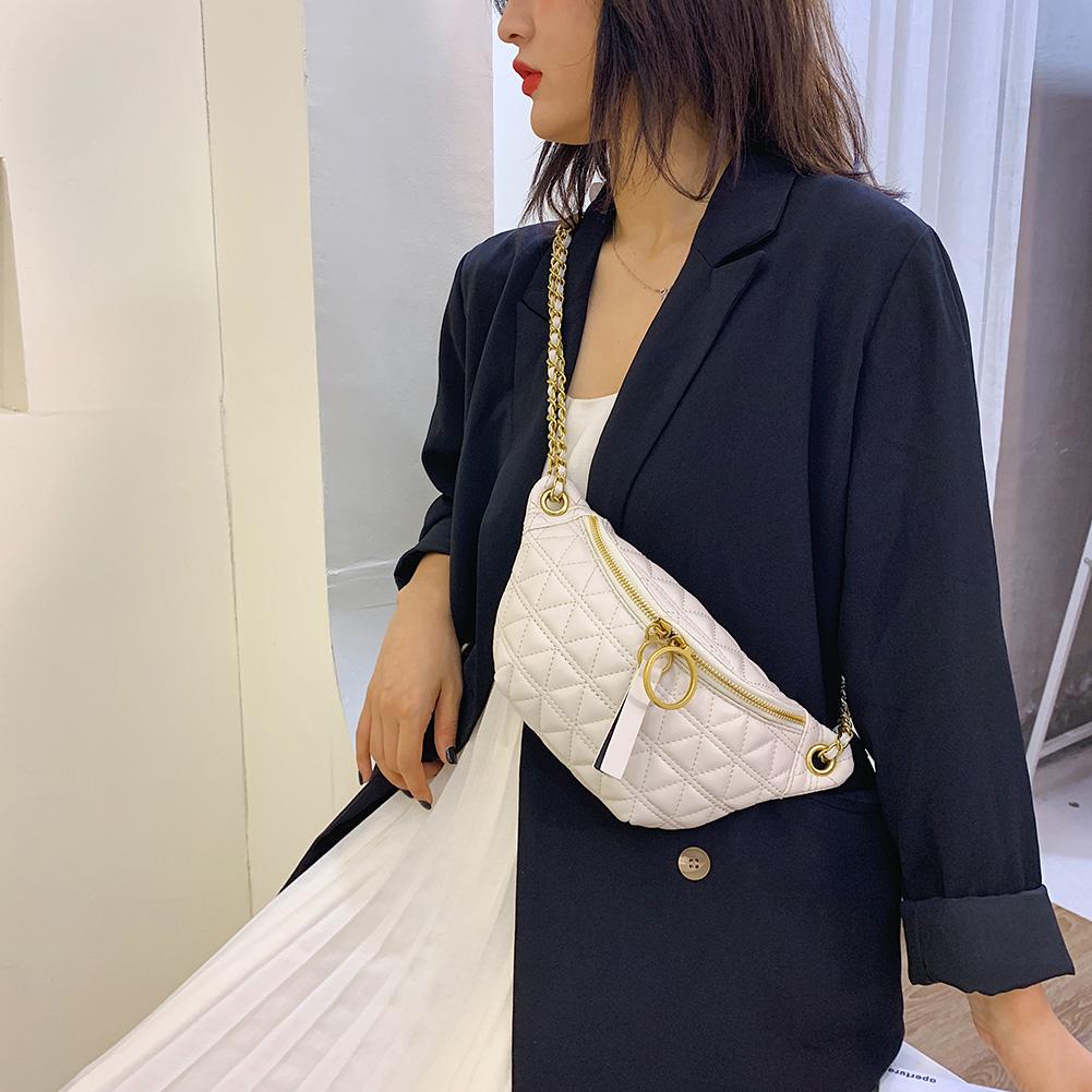 Women's Backpack Fanny Chest Bag Fashion Female Waist Purse Shoulder Bags Ladies PU Leather Crossbody Bag