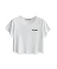 VIVACIOUS Adia Crop Tee White