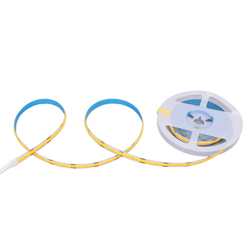 Touch Sensitive COB LED Strip IP65 Water Proof Flexible Cuttable Self Adhesive LED Light Strip Warm White for Indoor