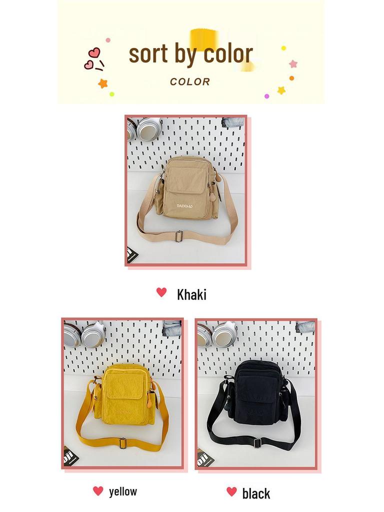 Lightweight Women's Multifunctional Crossbody Bag for Daily Commute & Outdoor Casual Use