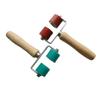 28mm Double Silicone High-Temp Resistant Handheld Pressure Roller - Double Bearing for Edge Sealing