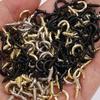 100pcs Screw Hooks Cup Hook Shouldered Screw Hanging Heavy Duty Cup Extend A Holders Wood Securing Light Home Storage Racks