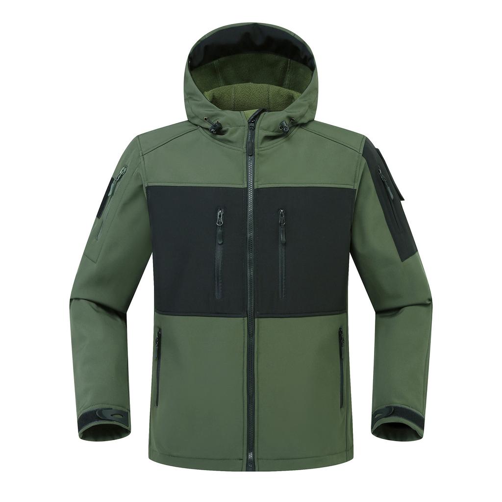 Men's Winter Colorblock Jackets Men's Fashion Trend Jackets Breathable Windproof Jackets Outdoor Sports Jackets