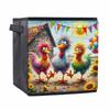 Three Chickens on The Farm 5D Diamond Painting Storage Basket Full Round Drill Mosaic Diamond Embroidery Cross Stitch Kits Home Decor Home Decor